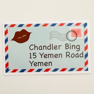 10/$10 Friends Chandler Bing Sticker